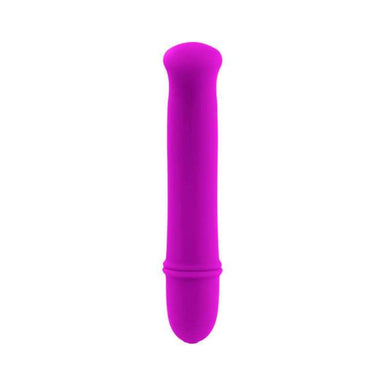 Vibratore Mini Antony in Silicone con 10 Modalità di Vibrazione Viola Elegante